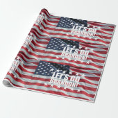 Papier Cadeau ALLONS BRANDON ! [Police 2] Papier d'emballage cad (Déroulé)