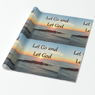 PAPIER CADEAU ALLONS ET LAISSEZ DIEU SLEVER PHOTO