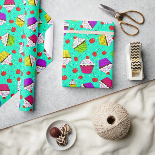 Papier Cadeau allons faire la fête (Artisanat)