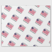 Papier Cadeau Allons voir Brandon Joe Biden Drapeau en détresse (Plat)