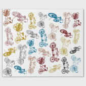 Papier Cadeau Allons-y (Plat)