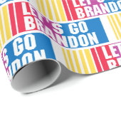 Papier Cadeau Allons-y Brandon Wrapping Paper. (Coin rond)