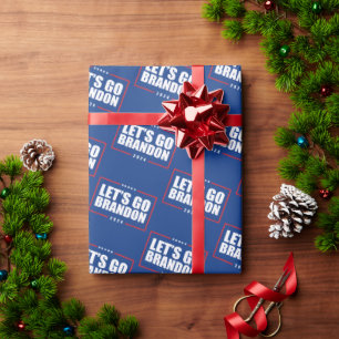 Papier Cadeau Allons-y Brandon Wrapping Paper.