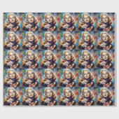 PAPIER CADEAU ALLURE EN MOTION (Plat)