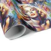 PAPIER CADEAU ALLURE EN MOTION (Coin rond)