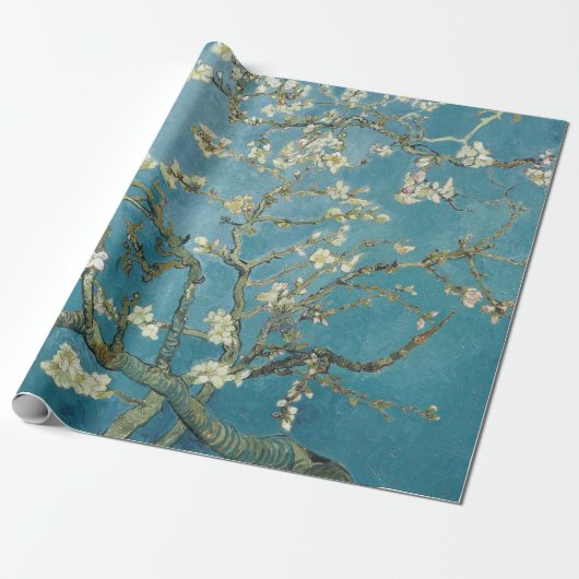 Papier Cadeau Almond Blossom par Vincent Van Gogh (Déroulé)