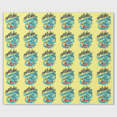 Papier Cadeau Aloha Hawaii Surf Rider Thunder_Cove (Plat)