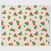 Papier Cadeau Aloha Honeys Christmas Blond Hula Girl Cream (Plat)