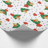 Papier Cadeau Aloha Honeys Noël Blond Hula Girl (Coin)