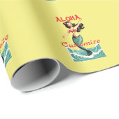 Papier Cadeau Aloha Mermaid Thunder_Thunder_Cove (Coin rond)