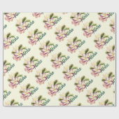 Papier Cadeau Aloha Plumeria (Plat)