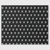 Papier Cadeau Aloha Shaka Hand, Hang Loose sign (Plat)