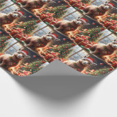 Papier Cadeau "Alpaca les présents : un conte de Noël" (Coin)
