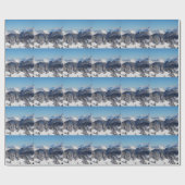 Papier Cadeau Alpes suisses (Plat)