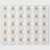Papier Cadeau Alpha et Oméga (Plat)