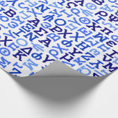 Papier Cadeau alphabet grec (Coin)