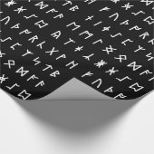 Papier Cadeau Alphabet Runique [Futhorc] (Coin)
