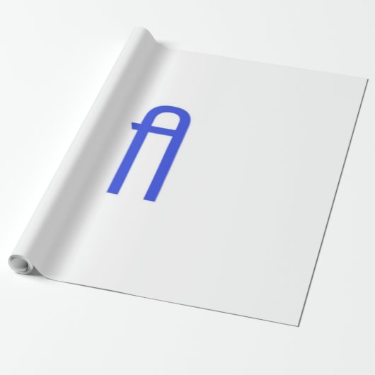 Papier Cadeau alphabétique A (Déroulé)