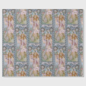 Papier Cadeau Alphonse Maria Mucha (Plat)