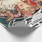 Papier Cadeau Alphonse Mucha (Coin)