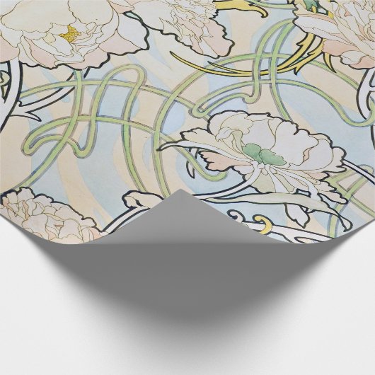 Papier Cadeau Alphonse Mucha (Coin)