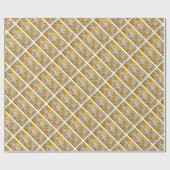 Papier Cadeau Alphonse Mucha (Plat)