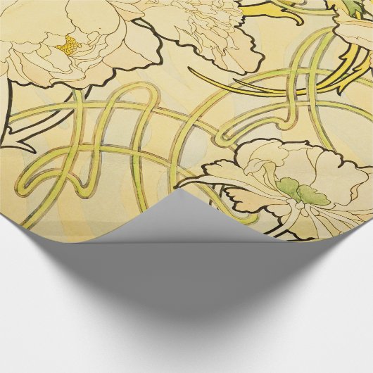 Papier Cadeau Alphonse Mucha (Coin)