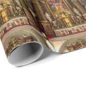 Papier Cadeau Altar Alserkirche Vienne Autriche (Coin rond)
