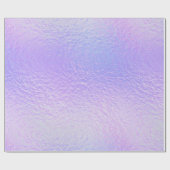 Papier Cadeau Aluminium 5 iridescents de Faux - toutes les (Plat)