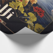 Papier Cadeau Amalfi Italie Poster de voyage Graphique d'art (Coin)