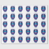 Papier Cadeau Amant de Lucha Libre (Plat)