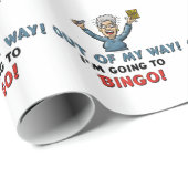 Papier Cadeau Amants de bingo-test (Coin rond)