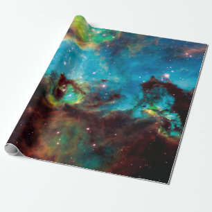 Papier Cadeau Amas d'étoiles NGC 2074 Nébuleuse de la Tarentule 