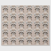 Papier Cadeau Amateur d'animaux (Plat)