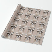 Papier Cadeau Amateur d'animaux (Déroulé)