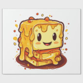 Papier Cadeau Amateur de fromage grillé (Plat)