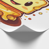 Papier Cadeau Amateur de fromage grillé (Coin)