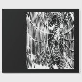 Papier Cadeau Amateurs d'araignée | Tangled Halloween Spider Web (Plat)
