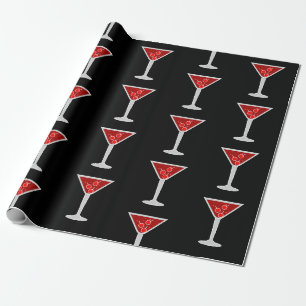 Papier Cadeau Amateurs de cocktail Manhattan Barman Alcool Boiss
