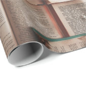 Papier Cadeau Amateurs de livres (Coin rond)