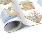 Papier Cadeau Amateurs de livres (Coin rond)