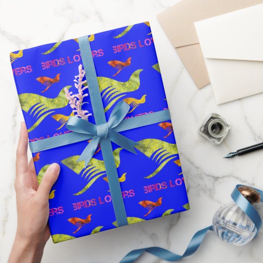 Papier Cadeau Amateurs d'oiseaux (Cadeaux)