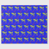 Papier Cadeau Amateurs d'oiseaux (Plat)