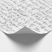 Papier Cadeau Amateurs mathématiques, Formule mathématiques, Gee (Coin)