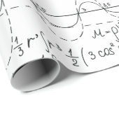Papier Cadeau Amateurs mathématiques, Formule mathématiques, Gee (Coin rond)