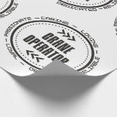 Papier Cadeau Amazing Crane Operator (Coin)