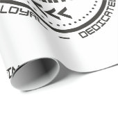 Papier Cadeau Amazing Crane Operator (Coin rond)