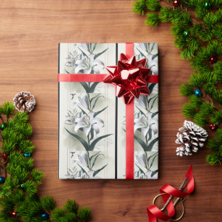 Papier Cadeau Amazon Lily Art - Style or & Scandi