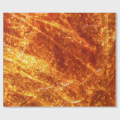 PAPIER CADEAU AMBER DROP GOLDEN JAUNE MOTIF ABSTRAIT (Plat)