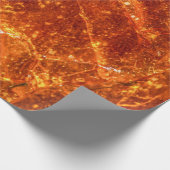 PAPIER CADEAU AMBER DROP GOLDEN JAUNE MOTIF ABSTRAIT (Coin)